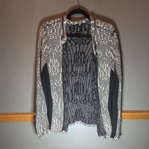 H&M Monochrome Knit Jacket